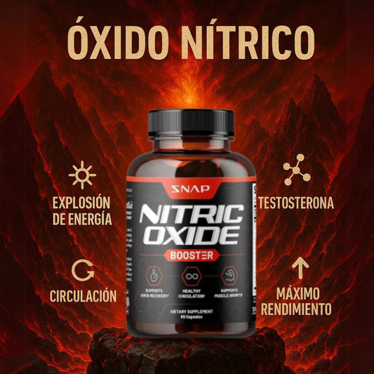 Óxido Nítrico | Maximiza tu fuerza y resistencia
